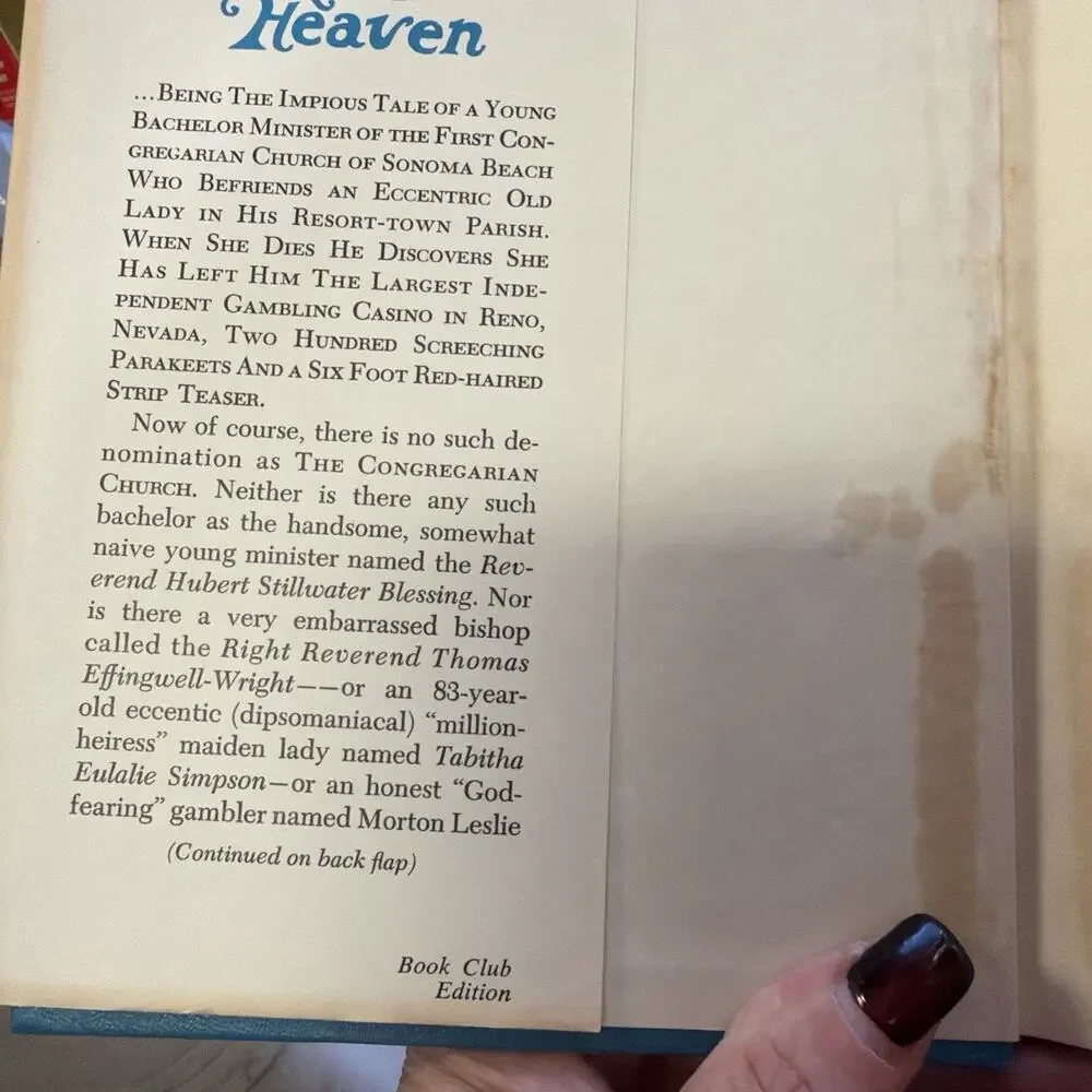 THE TROUBLE WITH HEAVEN‎ by Leland Frederick Cooley